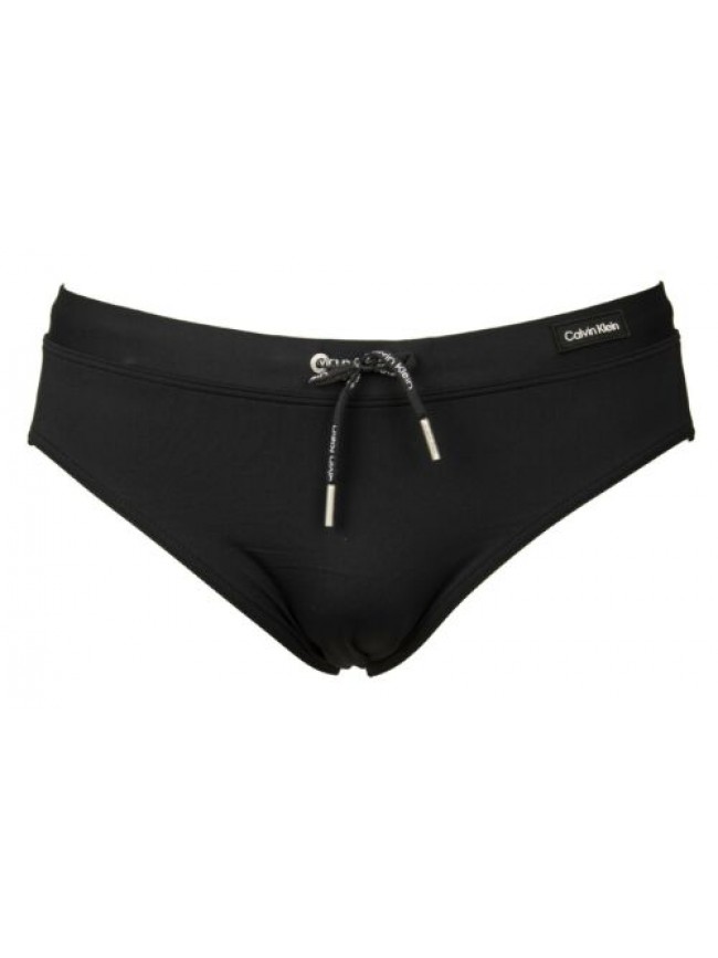 Slip uomo CK CALVIN KLEIN mare o piscina con coulisse logo laterale beachewear a