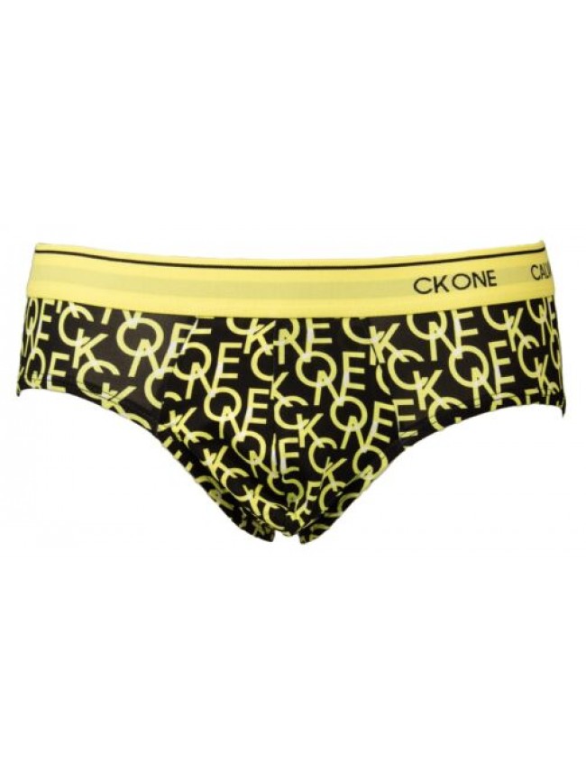 Slip uomo CK CALVIN KLEIN mutanda elastico a vista in microfibra underwear artic