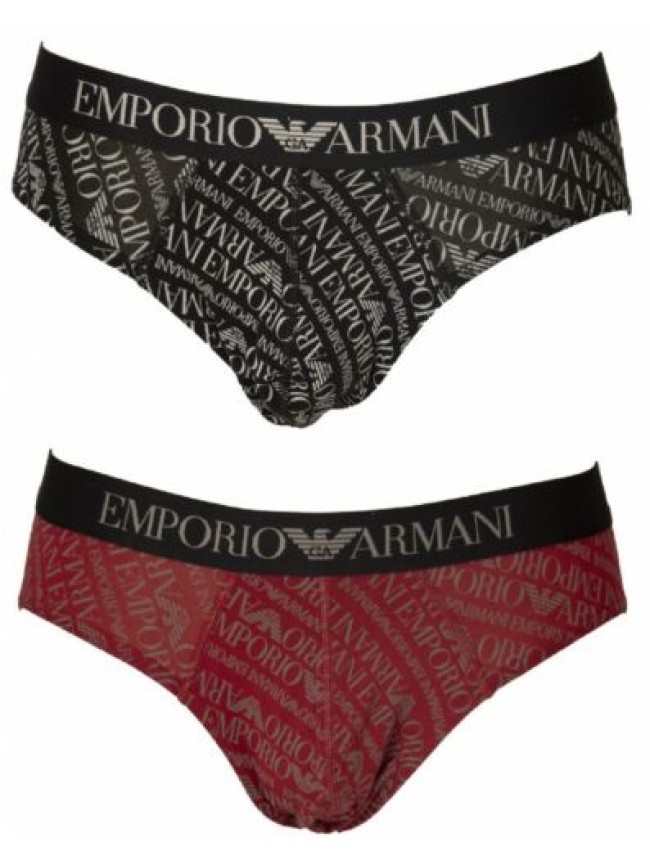 Slip uomo EMPORIO ARMANI mutanda elastico a vista cotone elasticizzato underwear