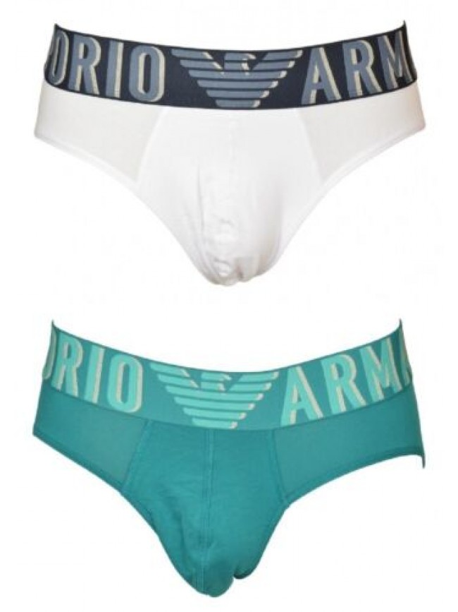 Slip uomo EMPORIO ARMANI mutanda elastico a vista cotone elasticizzato underwear