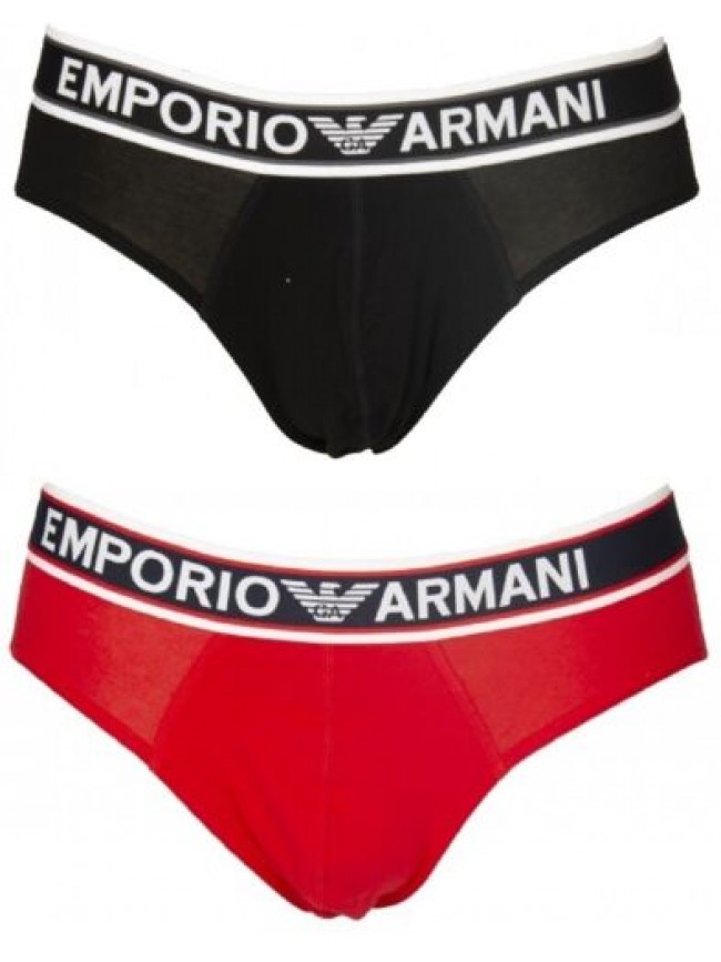 Slip uomo EMPORIO ARMANI mutanda elastico a vista cotone elasticizzato underwear