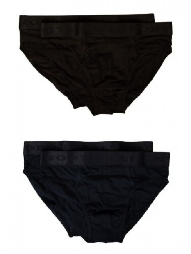 Slip uomo NORTH SAILS mutanda confezione 2 capi elastico a vista cotone elastici