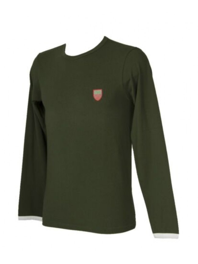 T-shirt maglietta uomo girocollo manica lunga maglia in cotone EMPORIO ARMANI ar
