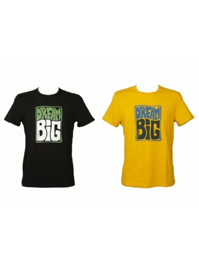 T-shirt uomo BIKKEMBERGS maglietta manica corta girocollo stampata articolo VBKT