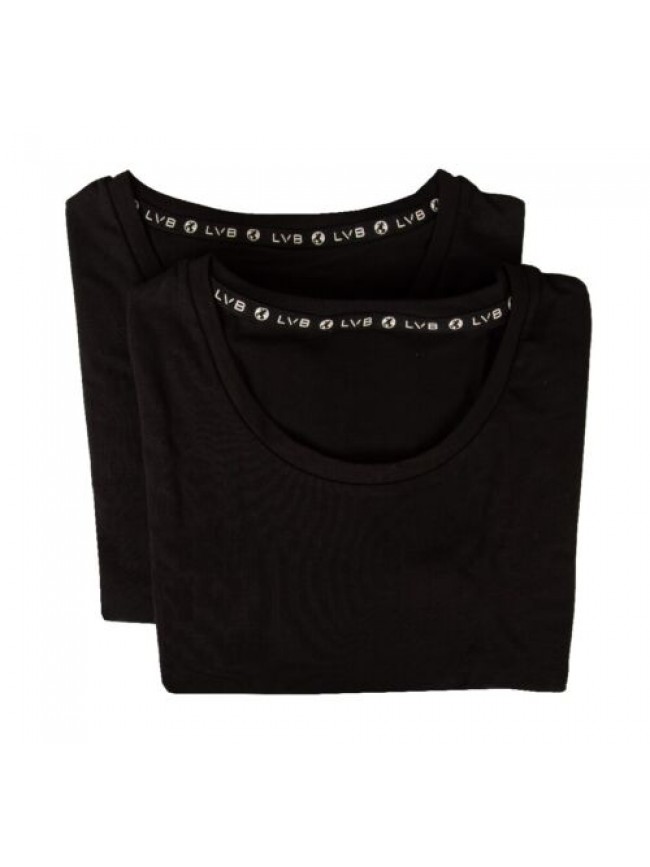 T-shirt uomo LVB LOVABLE mezza manica girocollo confezione 2 capi bio cotton cot