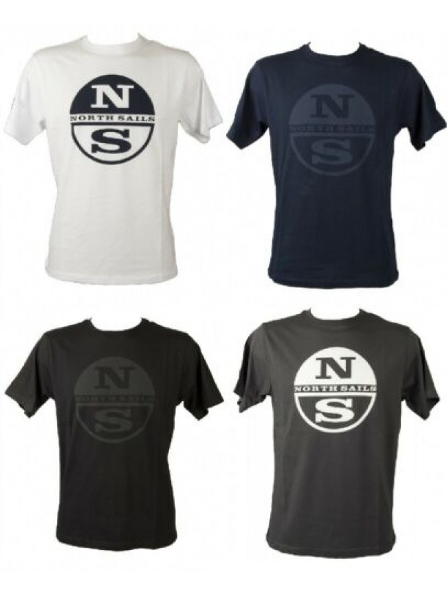 T-shirt uomo NORTH SAILS maglietta girocollo manica corta cotone articolo 692792