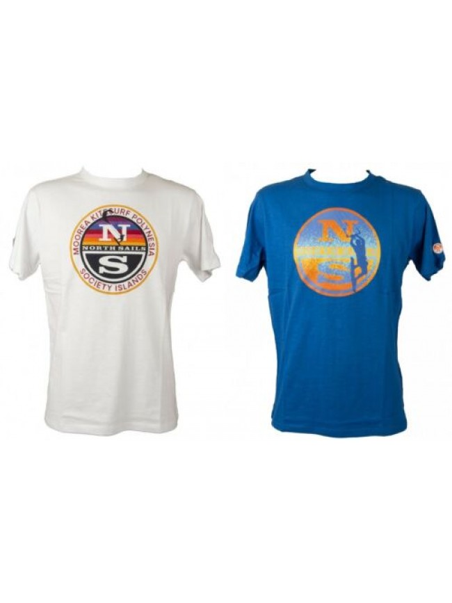 T-shirt uomo NORTH SAILS maglietta girocollo manica corta cotone articolo 692796