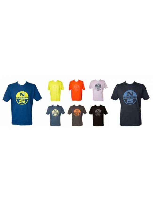 T-shirt uomo NORTH SAILS maglietta girocollo manica corta cotone articolo 692837