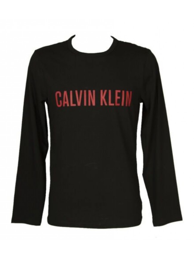 T-shirt uomo maglia manica lunga girocollo cotone CK CALVIN KLEIN articolo NM195