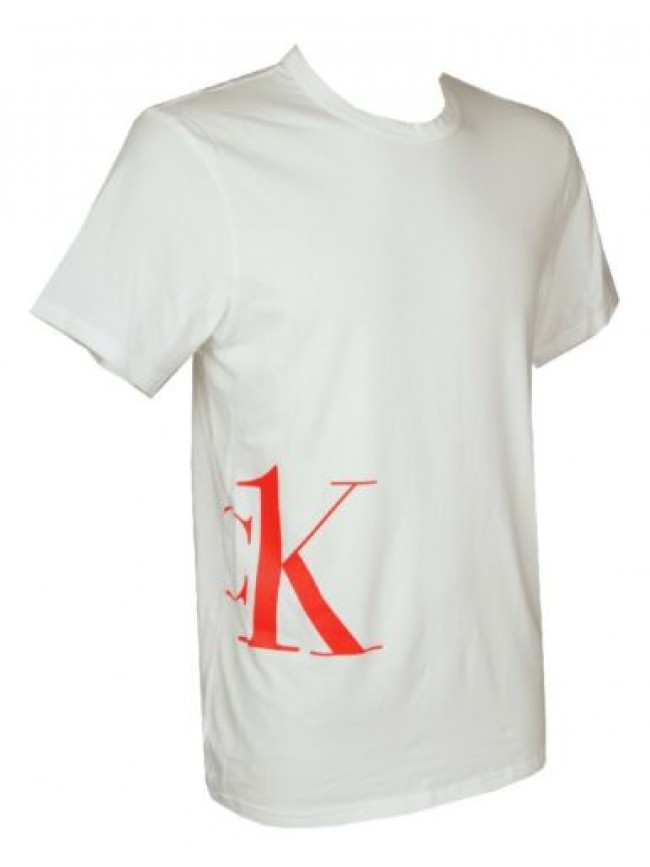 T-shirt uomo maglietta manica corta girocollo cotone CK CALVIN KLEIN articolo NM