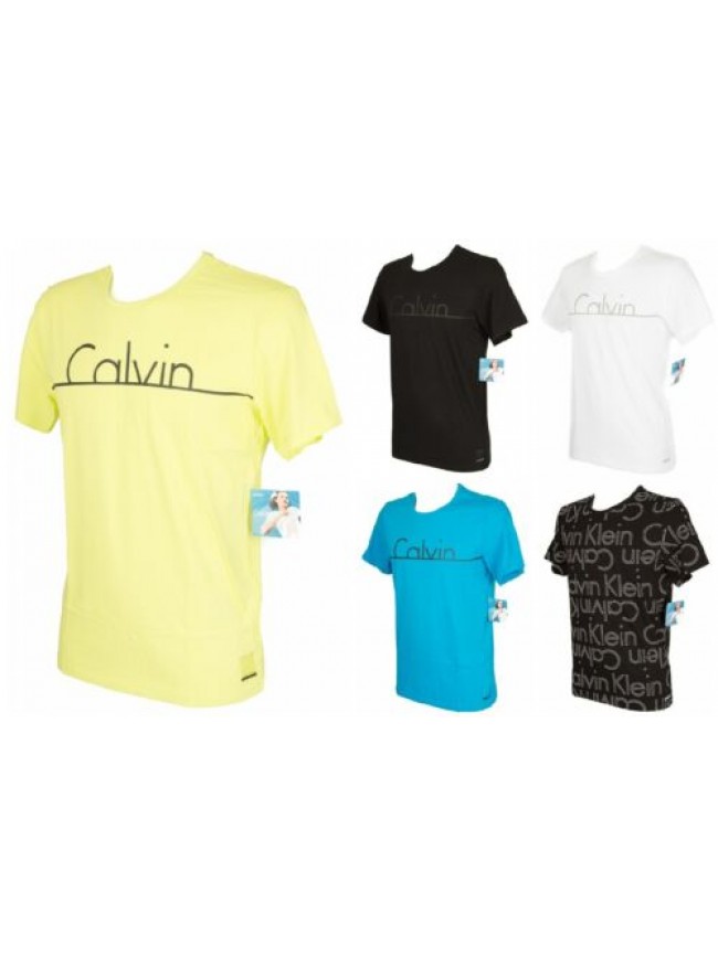 T-shirt uomo manica corta girocollo CK CALVIN KLEIN articolo NM1353E S/S CREW NE