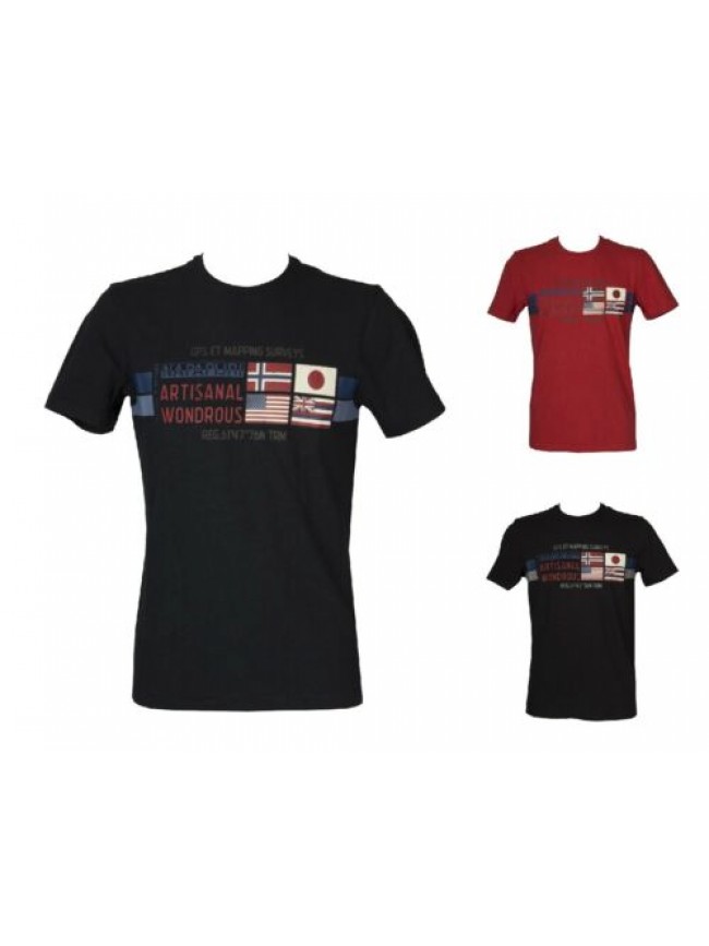 T-shirt uomo manica corta maglietta girocollo cotone NAPAPIJRI articolo  NP0A4F6