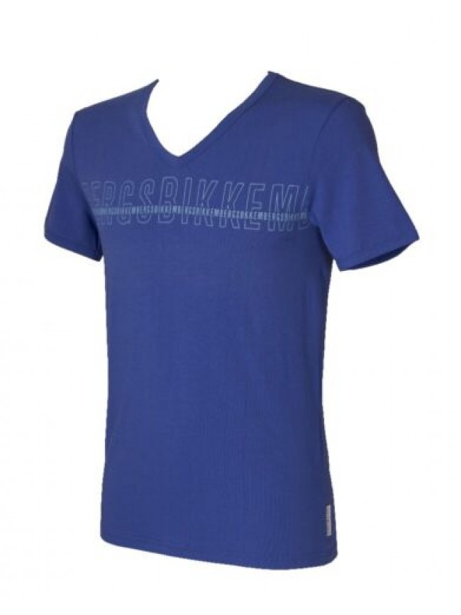 T-shirt uomo manica corta scollo V BIKKEMBERGS articolo BPC6000