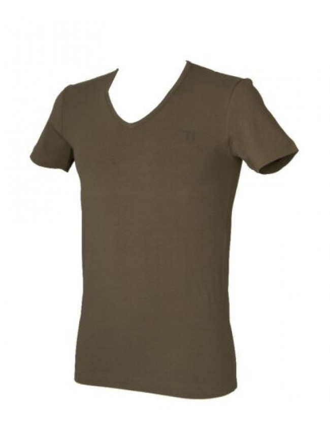 T-shirt uomo manica corta scollo V TRUSSARDI JEANS articolo TR000W