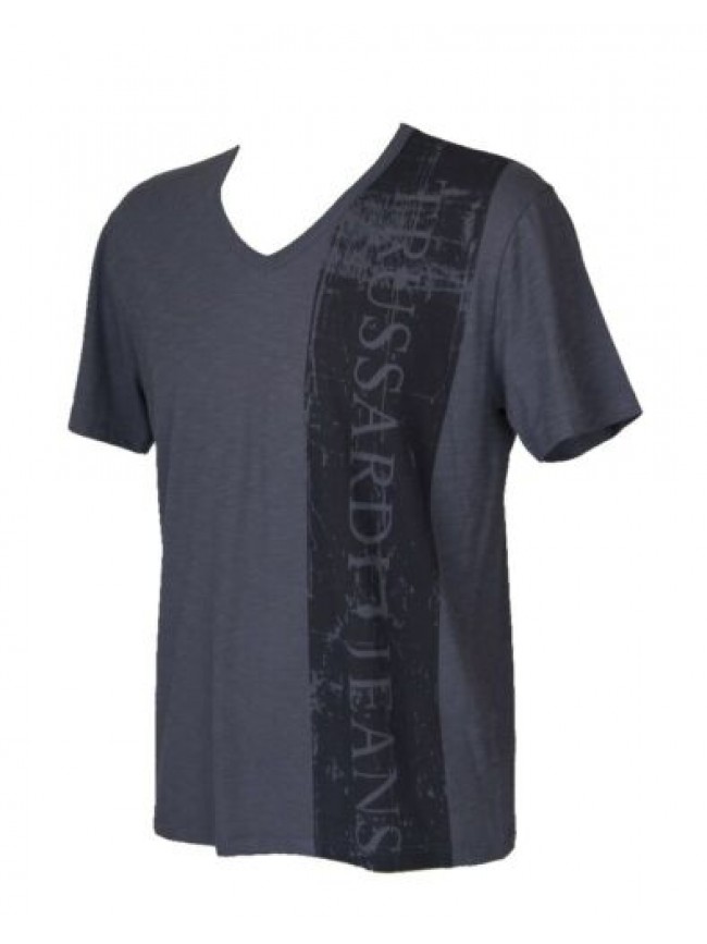T-shirt uomo manica corta scollo V cotone TRUSSARDI JEANS articolo TR0038