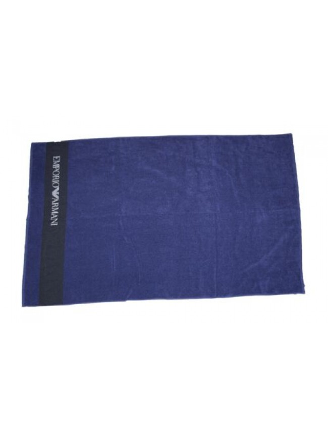 Telo mare EMPORIO ARMANI  piscina o spa spugna cotone beachwear cm.170x100 artic