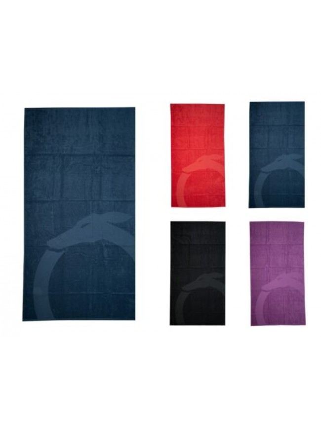 Telo mare TRUSSARDI piscina o spa cotone spugna tessuto logato cm.170 x 90 (circ