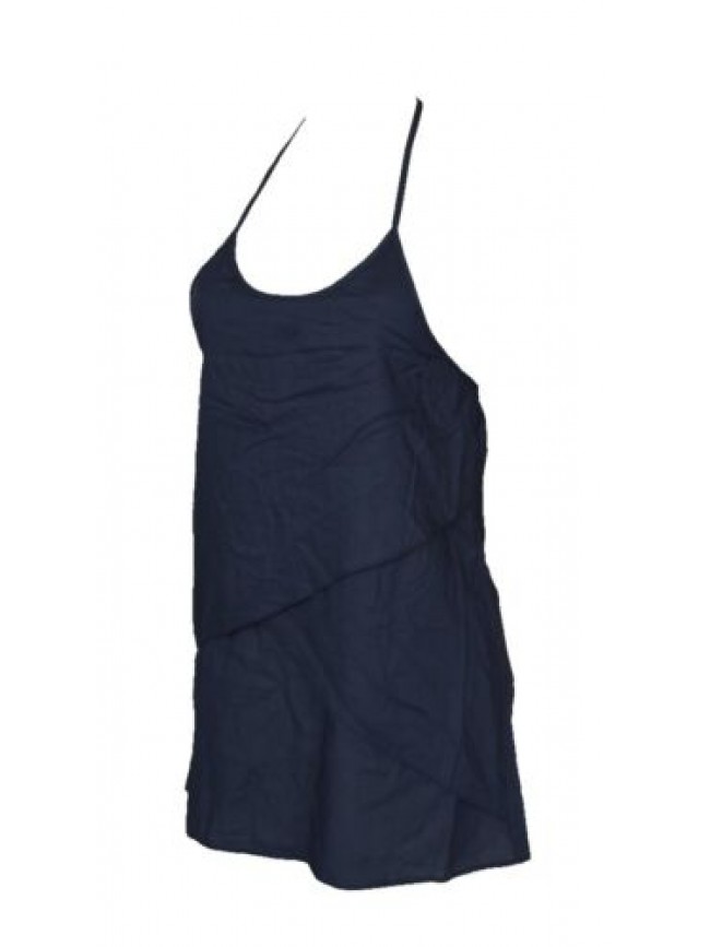Top canottiera laccio donna viscosa EMPORIO ARMANI articolo 262502 5P371 TANK T