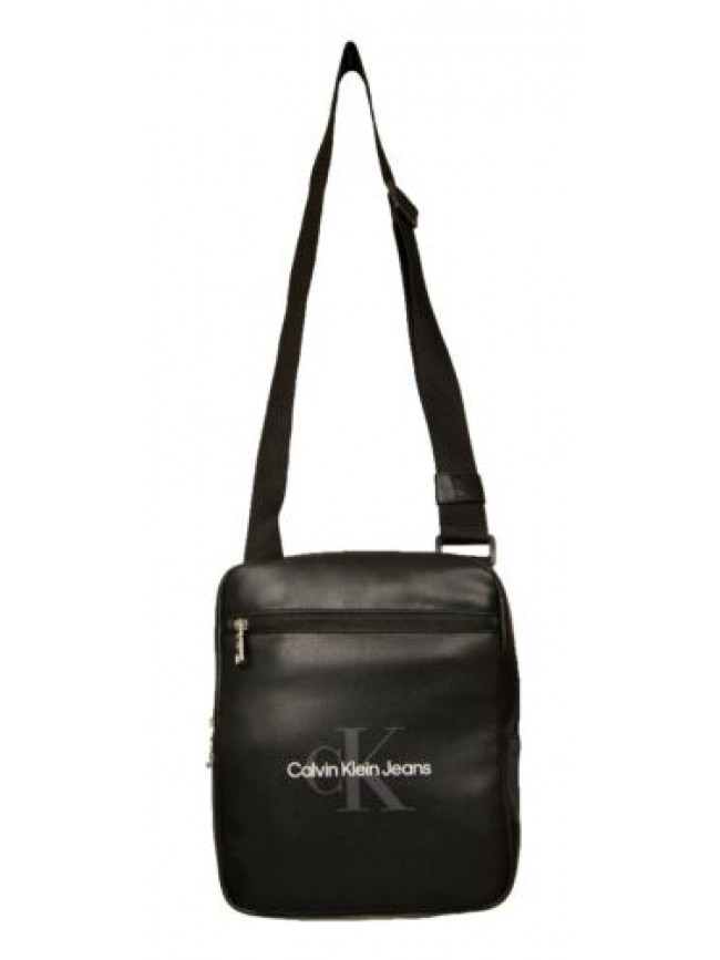 Tracolla uomo CK CALVIN KLEIN JEANS borsa reporter monogram logo stampato artico