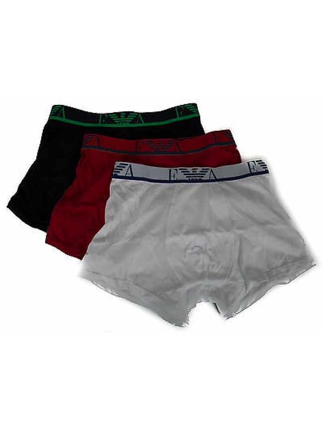 Tripack 3 boxer trunk EMPORIO ARMANI 111583 6P712 taglia S colore 29835 BI RO M