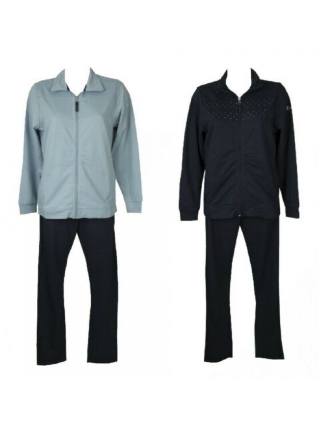 Tuta completo tempo libero donna estiva con zip DYNAMIC F.LLI CAMPAGNOLO articol