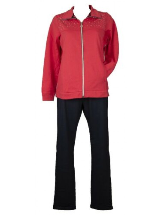 Tuta donna DYNAMIC F.LLI CAMPAGNOLO completo tempo libero estiva aperta con zip 