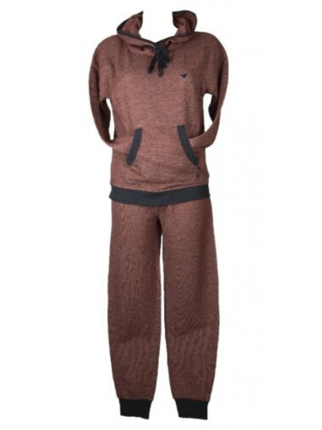 Tuta donna completo tempo libero EMPORIO ARMANI estiva pantaloni con polsino mag
