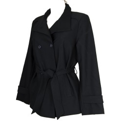 Trench con bottoni e cintura in vita giubbotto giaccone giacca donna RAGNO articolo 706041 TRENCH