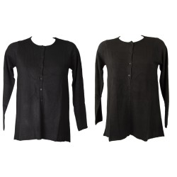 Maglia donna cardigan RAGNO giacca aperta con bottoni girocollo morbida e calda articolo 708915 ML CARDIGAN