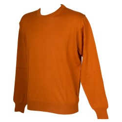 Maglia pullover uomo girocollo manica lunga misto lana RAGNO SPORT articolo A23392 made in Italy