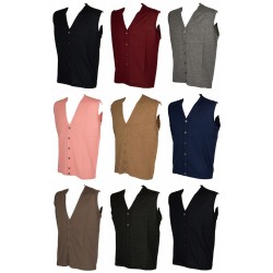Gilet aperto uomo con bottoni senza maniche RAGNO articolo A61047 MADE IN ITALY