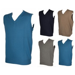 Gilet uomo scollo V senza manica RAGNO SPORT articolo A64886 MADE IN ITALY