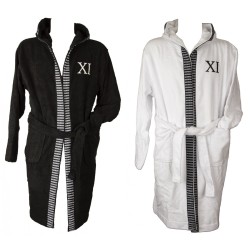 Accappatoio BIKKEMBERGS con cappuccio spugna 100% cotone articolo BKK1MBR01