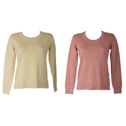 Maglia donna RAGNO girocollo manica lunga finezza 12 regular fit gli indispensabili articolo DI44TA