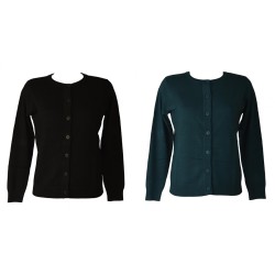Maglia donna RAGNO aperta davanti con bottoni regular fit gli indispensabili articolo DI44TN