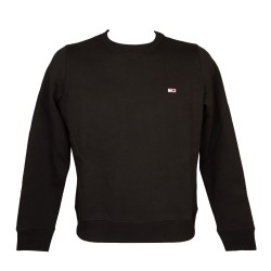 Felpa TOMMY JEANS maglia girocollo felapta con logo ricamato articolo DW0DW09227