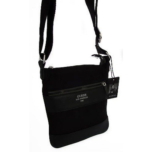Borsa uomo con tracolla cm.25x21x3 GUESS articolo HM2596 POL62