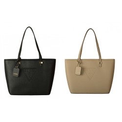 Borsa donna GUESS a mano o spalla articolo HWCARDP5530- cm.39 x cm.26 x cm.14  (circa)