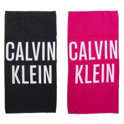 Telo mare CK CALVIN KLEIN piscina spa spugna di cotone cm.170 x 90 (circa) logato articolo KU0KU00089 TOWEL