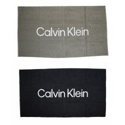 Telo mare CK CALVIN KLEIN piscina spa spugna di cotone cm.180 x 100 (circa) logato articolo KU0KU00104 TOWEL