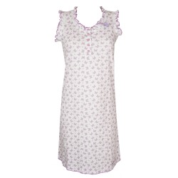 Camicia da notte donna spalla larga collo serafino RAGNO articolo N70417