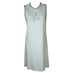 Camicia da notte donna scollo V smanicato RAGNO articolo N75377