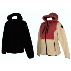 Giaccone giubbotto giacca felpa donna con cappuccio tasche e zip NAPAPIJRI articolo NP000IXO TEANA