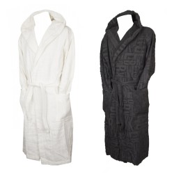 Accappatoio BIKKEMBERGS uomo spugna 100% cotone con cappuccio articolo P784 H10