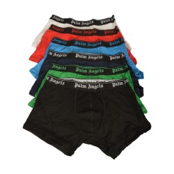 Boxer uomo PALM ANGELS confezione 6 capi elastico a vista parigamba cotone elasticizzato articolo PLA1UMWTR04SX