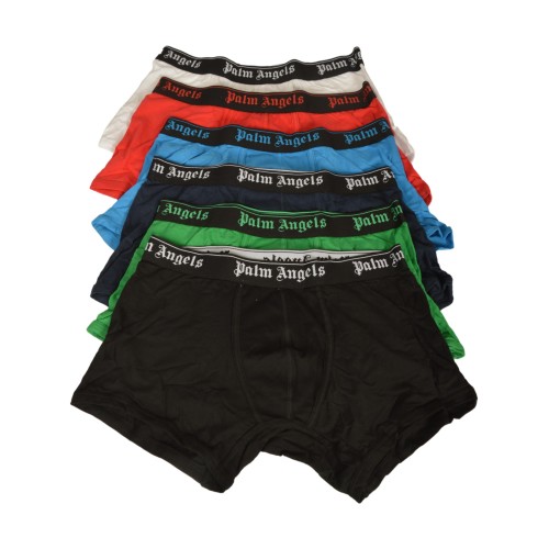Boxer uomo PALM ANGELS confezione 6 capi elastico a vista parigamba cotone elasticizzato articolo PLA1UMWTR04SX Boxer uomo PALM ANGELS confezione 6 capi elastico a vista parigamba cotone elasticizzato articolo PLA1UMWTR04SX