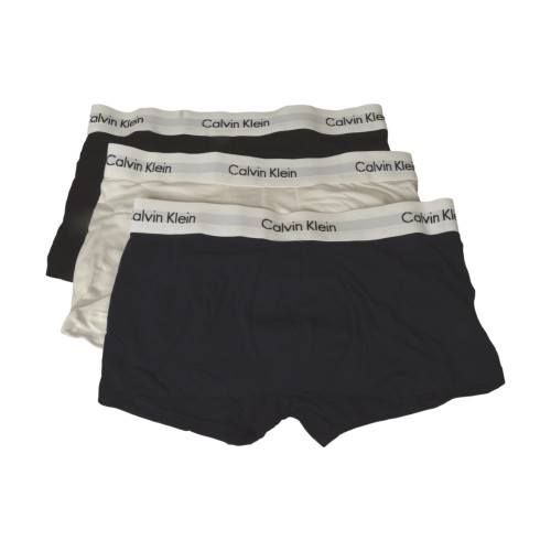 Boxer uomo CALVIN KLEIN tripack elastico a vista cotone elasticizzato articolo U2664O