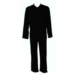 Pigiama aperto con bottoni uomo cotone manica lunga pantalone lungo RAGNO SPORT articolo U301N7