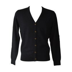 Cardigan uomo RAGNO giacca scollo a v aperta con bottoni finezza 12 pura lana articolo U854MI