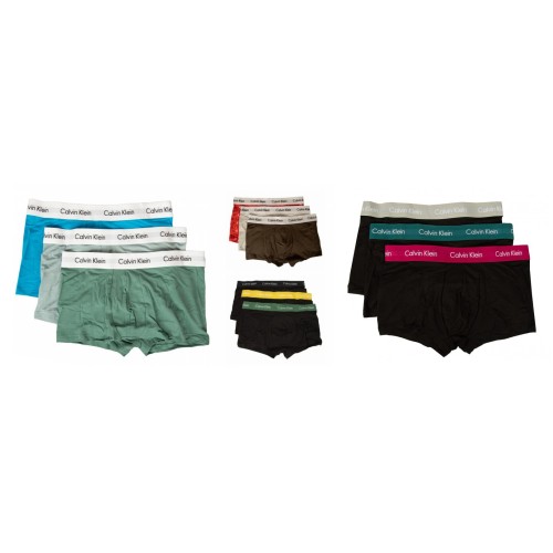 Confezione 3 boxer uomo tripack CK CALVIN KLEIN articolo UU2664G LOW RISE TRUNK 3PK Confezione 3 boxer uomo tripack CK CALVIN KLEIN articolo UU2664G LOW RISE TRUNK 3PK